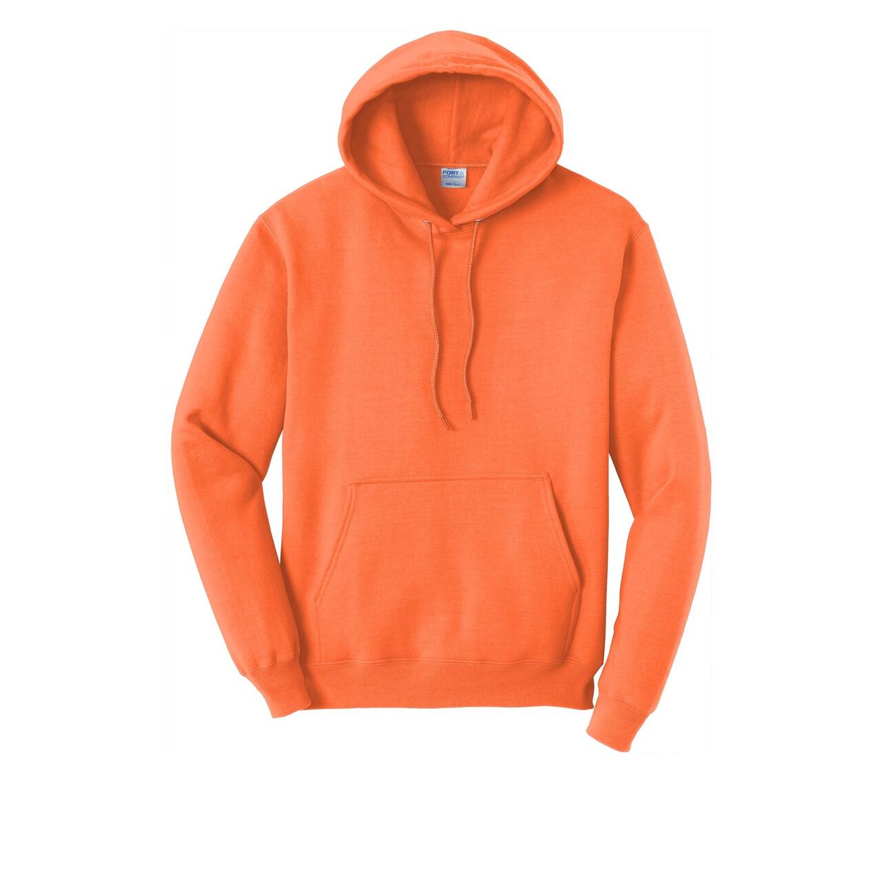 Port & Company® Neon Core Fleece Pullover Hooded Sweatshirt